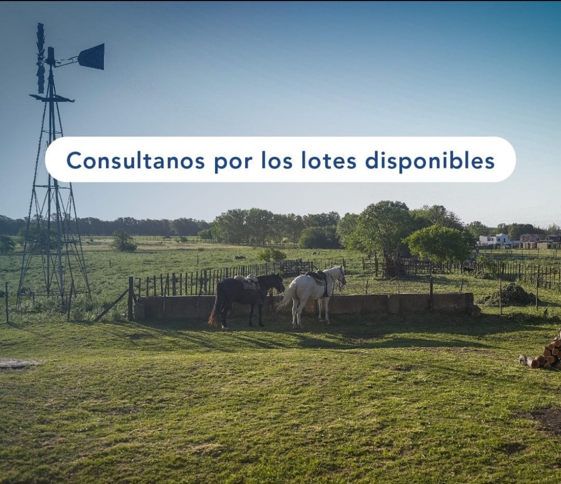 VENTA-LOTE OPORTUNIDAD EN PILAR 830m2