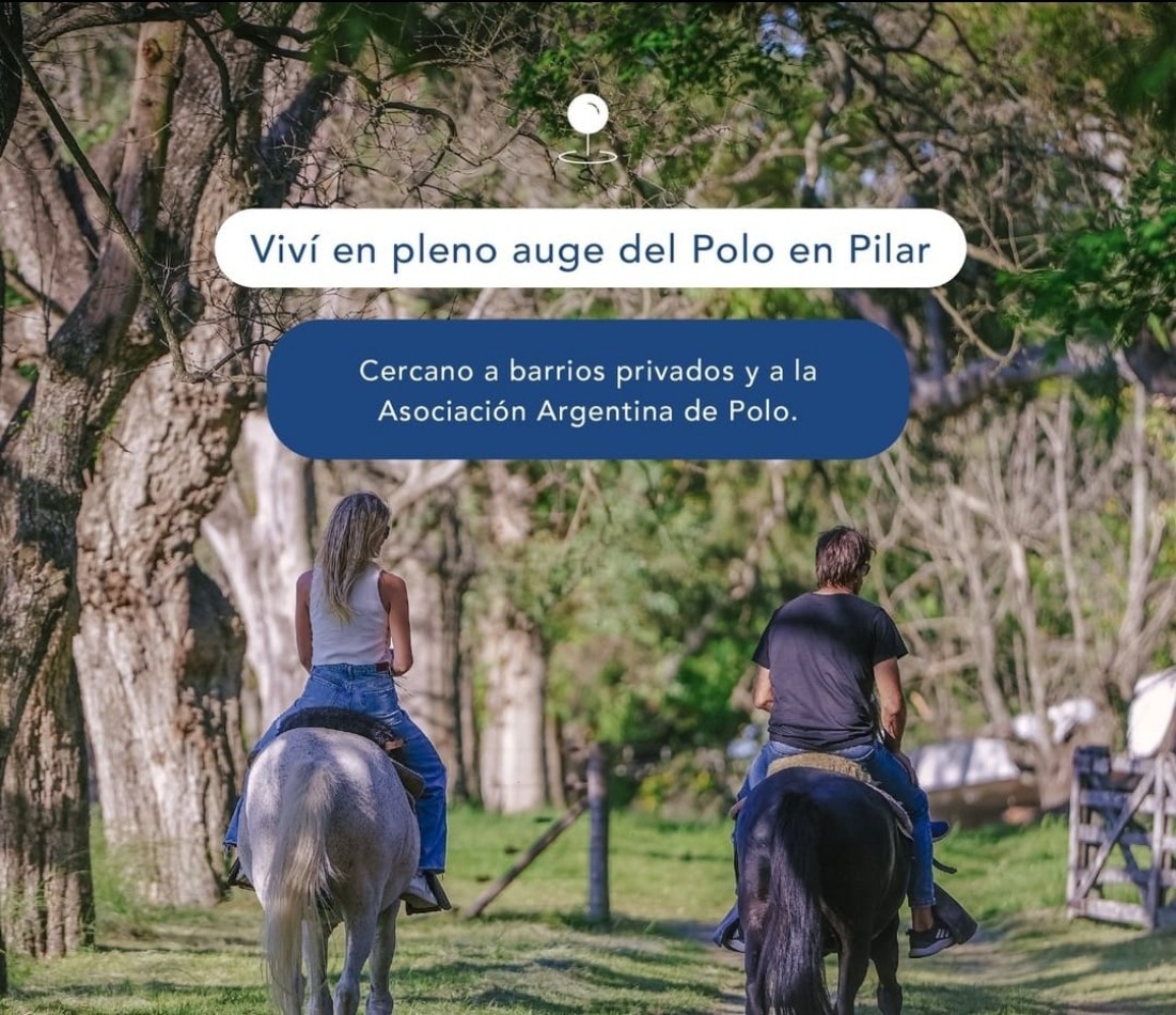 VENTA-LOTE OPORTUNIDAD EN PILAR 830m2